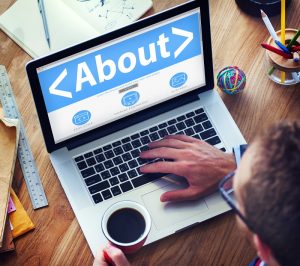 About Us page